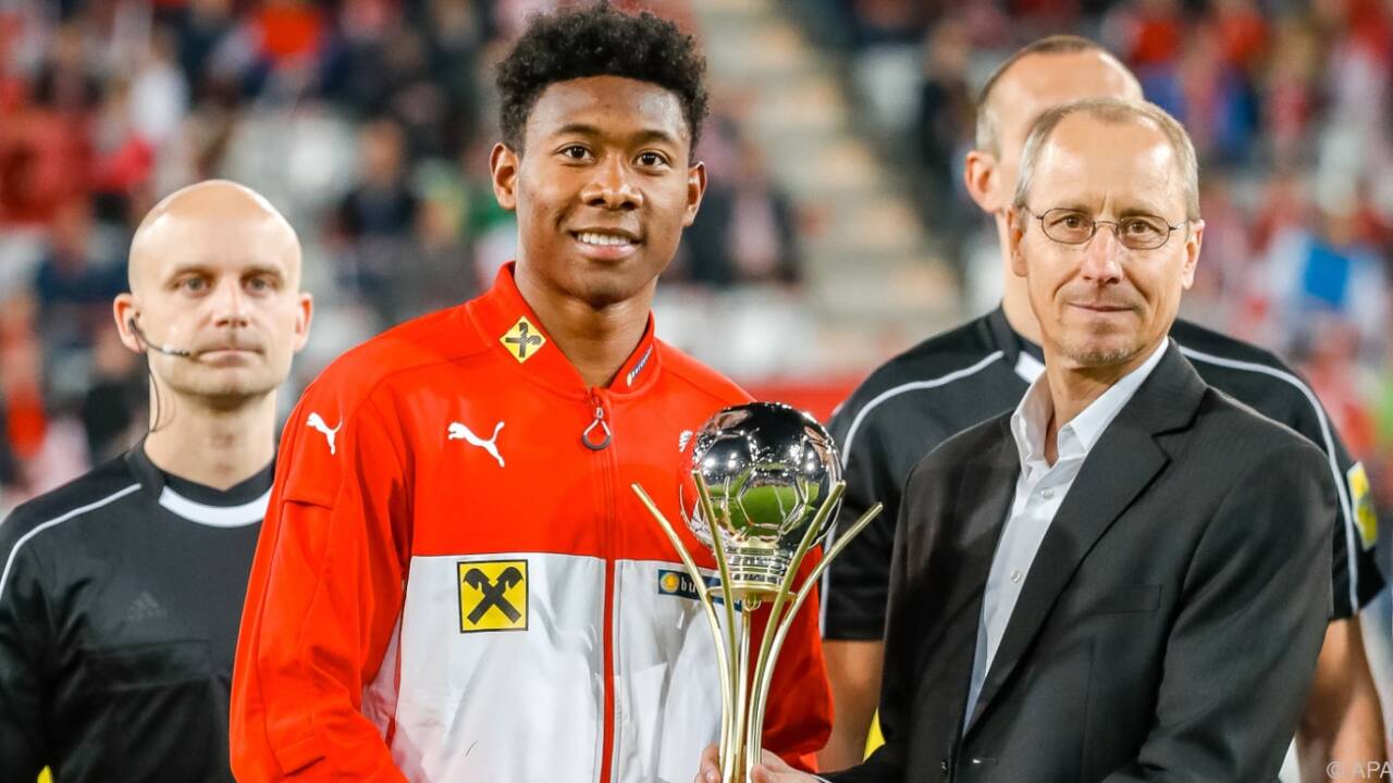 Alaba wurde zum sechsten Mal ausgezeichnet. Alaba wurde zum sechsten Mal ausgezeichnet.