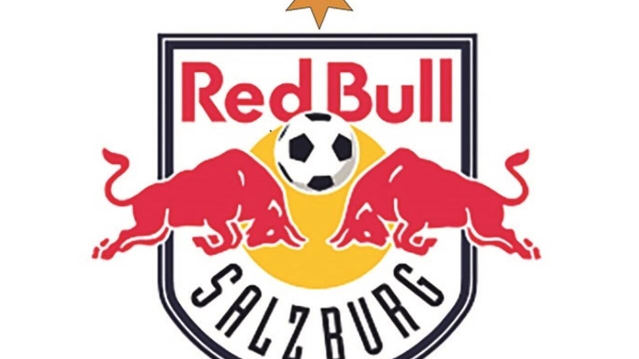 So könnte das neue Vereinslogo, von den „Salzburger Nachrichten“ kreiert, von Fußballmeister Red Bull Salzburg aussehen. 