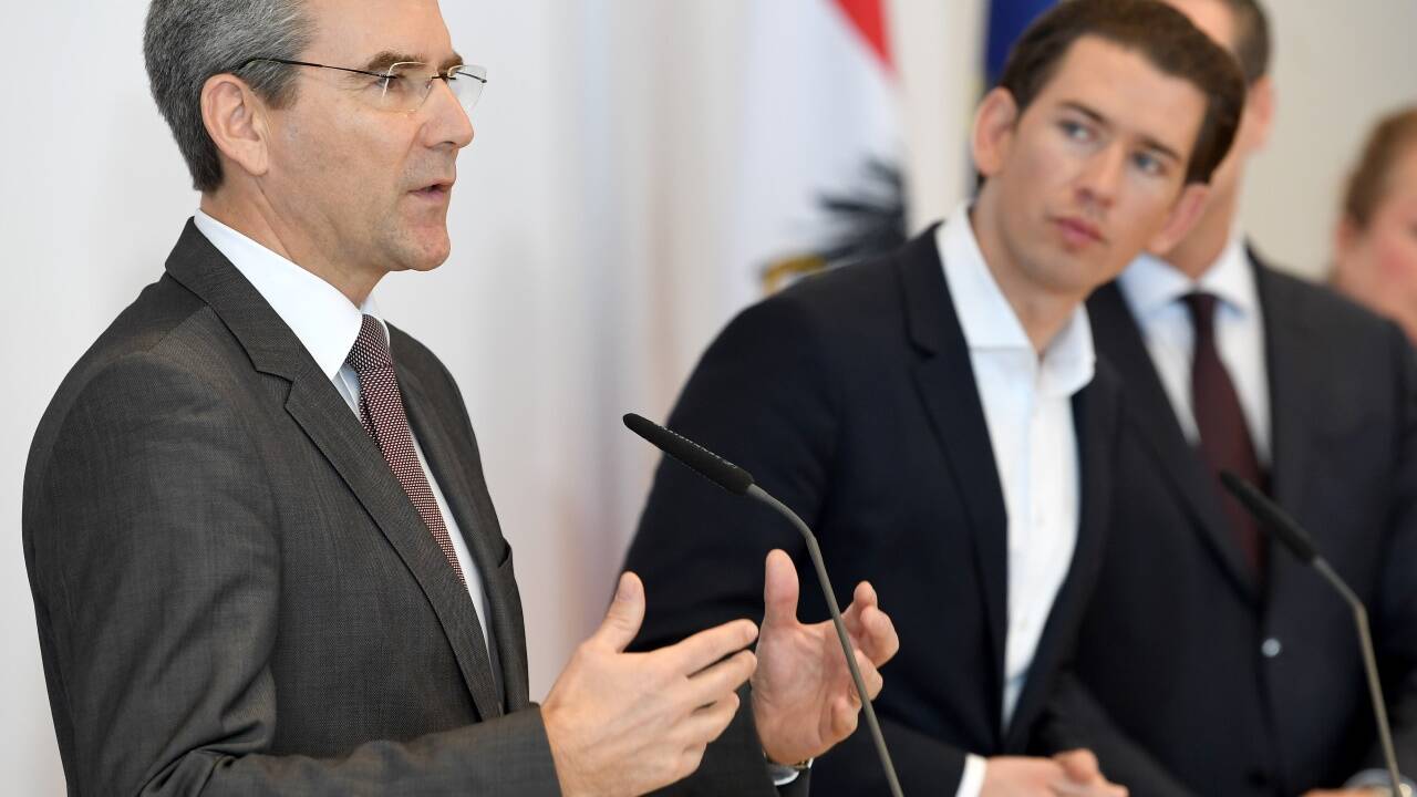 Keine neuen Steuern, sondern „sparen im System“ verspricht Finanzminister Hartwig Löger (im Bild mit Bundeskanzler Sebastian Kurz).  