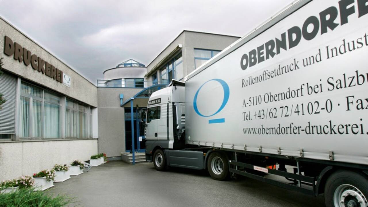 Oberndorfer Druckerei (Archivbild) wird weitergeführt.  Oberndorfer Druckerei (Archivbild) wird weitergeführt.
