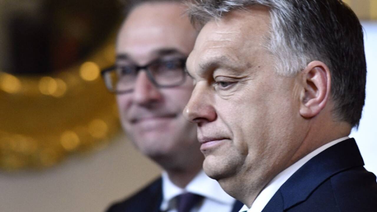 Orban bekommt in Budapest Besuch von Strache 