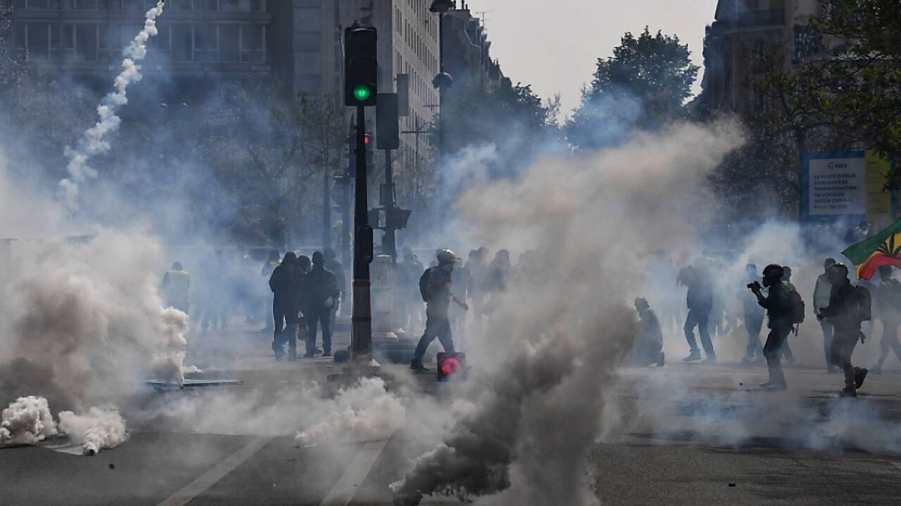 Wieder Krawalle in Paris 