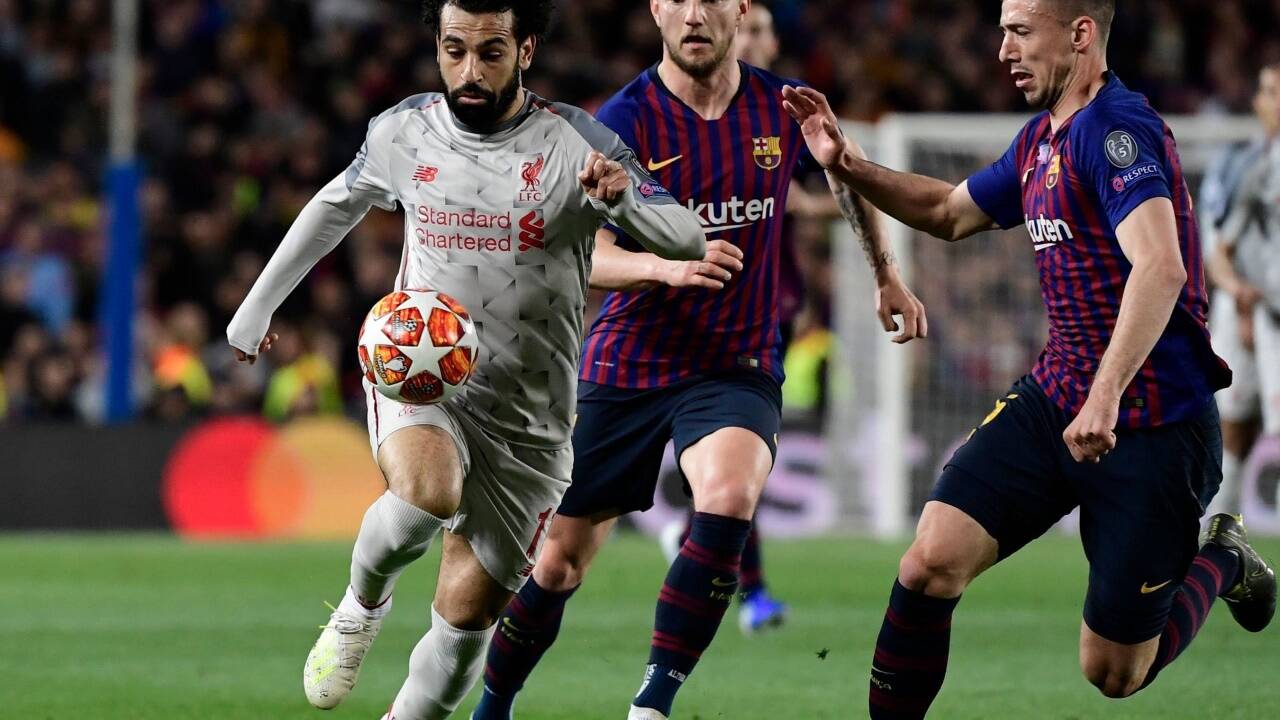 Mohamed Salah.   Mohamed Salah.