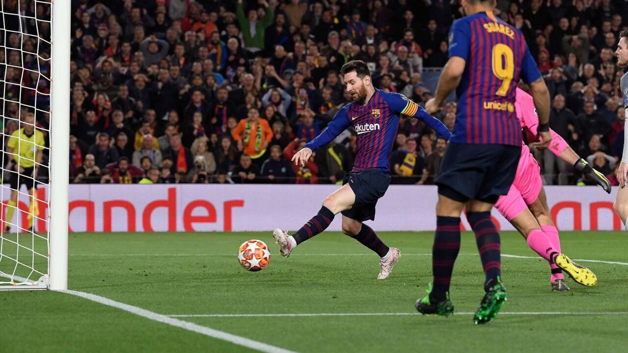 2:0 durch Messi.   2:0 durch Messi.