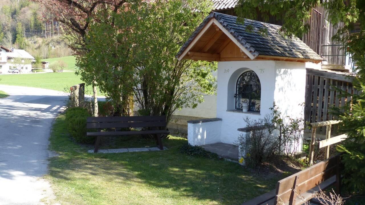 Ein einladender Rastplatz in Unterellmau. 