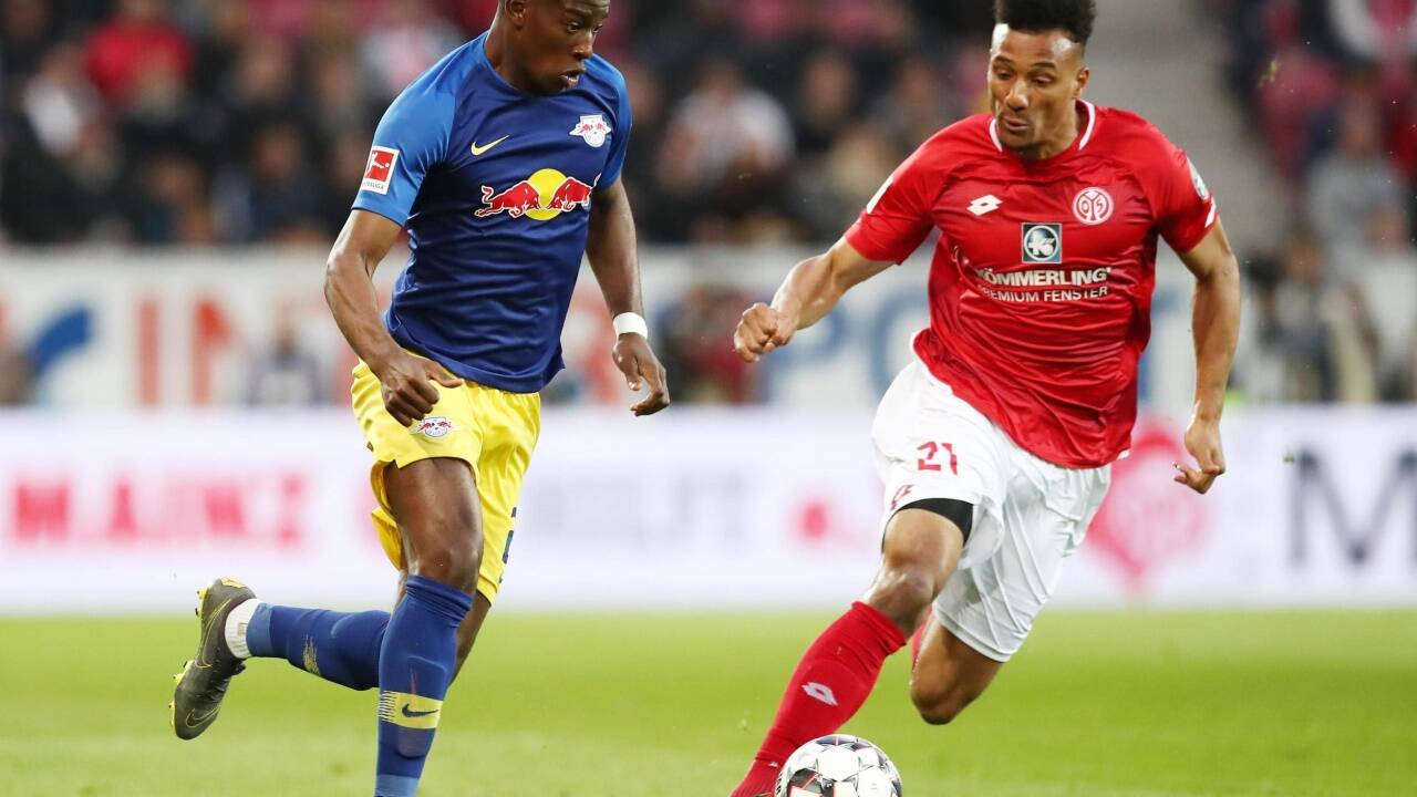 Karim Onisiwo (r.) glänzt im Frühjahr in deutschen Bundesliga.  