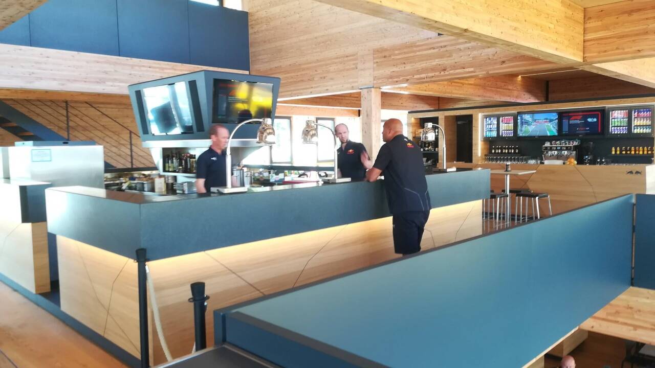 Am Wochenende wird hier mehr los sein als Donnerstag. 