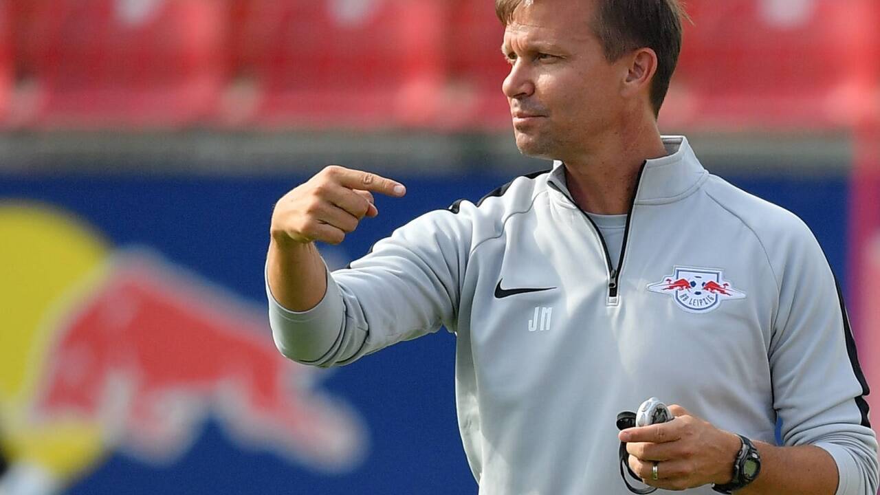 Der neue Trainer Jesse Marsch will mit Red Bull Salzburg weiter Titel sammeln. Der neue Trainer Jesse Marsch will mit Red Bull Salzburg weiter Titel sammeln.
