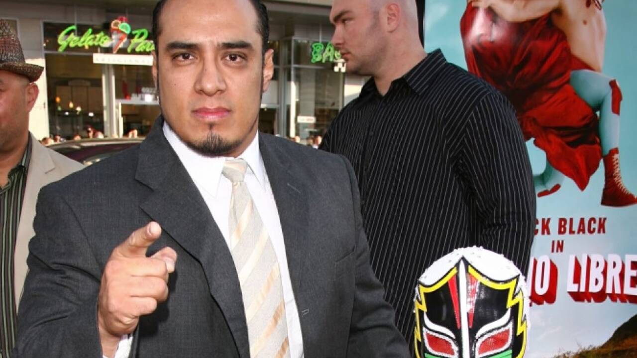 Silver King (links) spielte 2006 in Wrestler-Komödie 'Nacho Libre' 