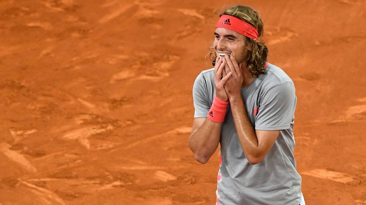 Stefanos Tsitsipas entzauberte im Halbfinale den Sandplatzkönig. 