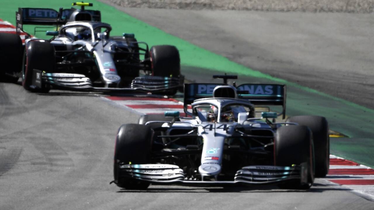 Hamilton holte sich den Sieg in Spanien  Hamilton holte sich den Sieg in Spanien