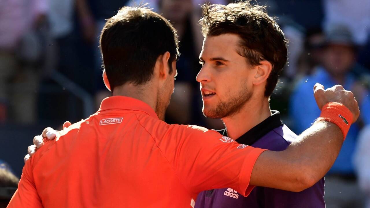 Dominic Thiem musste sich Novak Djokovic im Madrid-Halbfinale knapp geschlagen geben. 