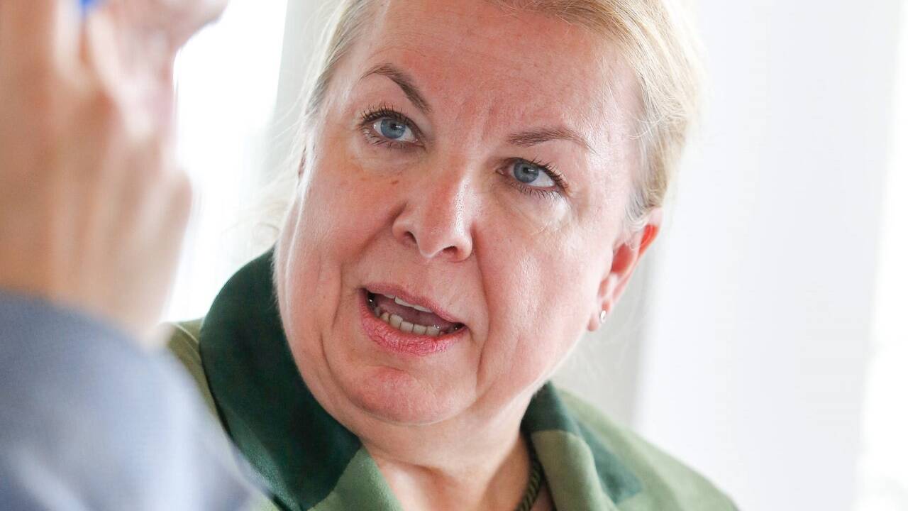 Gesundheitsministerin Beate Hartinger-Klein im SN-Gespräch. 