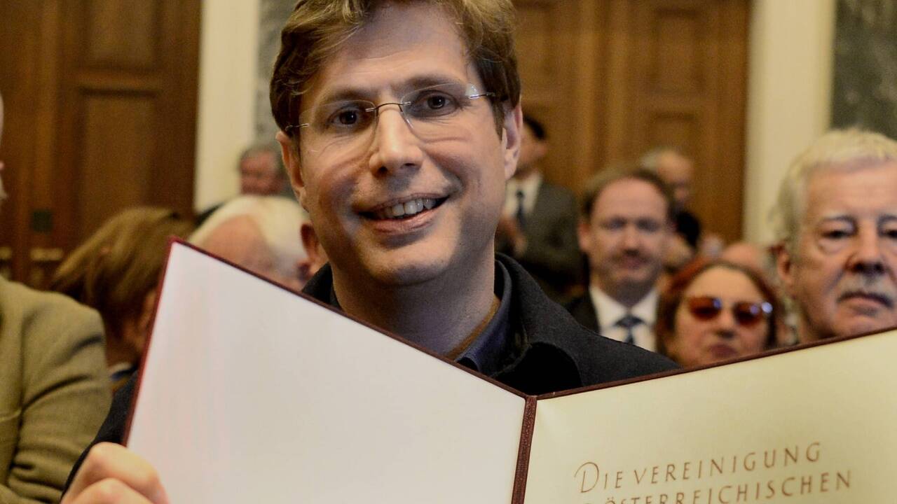 Preiträger Daniel Kehlmann am Mittwoch, 15. Mai 2019, anlässlich des "Anton Wildgans Preis 2019 - Literaturpreis der Österreichischen Industrie" in Wien. Preiträger Daniel Kehlmann am Mittwoch, 15. Mai 2019, anlässlich des 'Anton Wildgans Preis 2019 - Literaturpreis der Österreichischen Industrie' in Wien.
