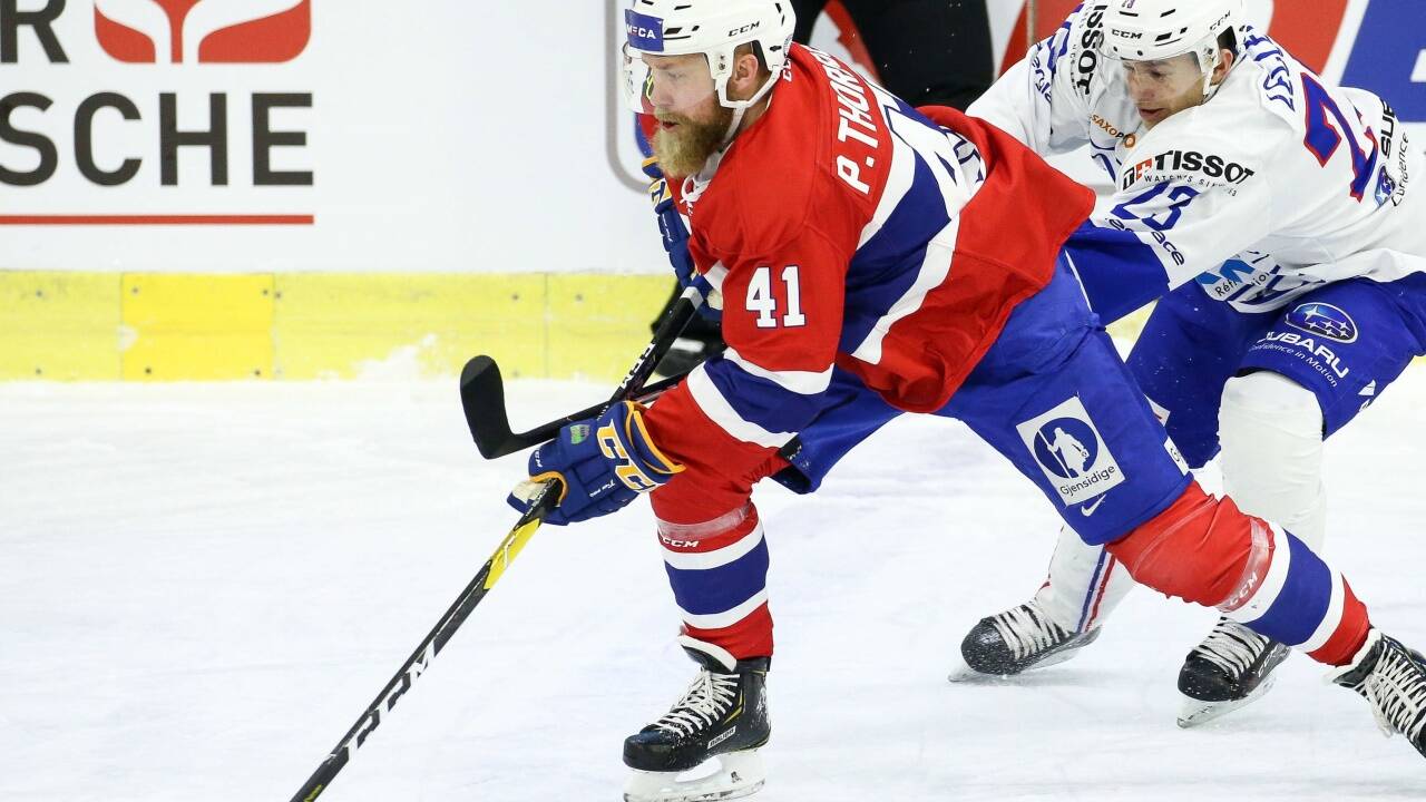 Von Salzburg (2006) in die NHL und KHL und immer noch eine Stütze Norwegens: Patrick Thoresen. 