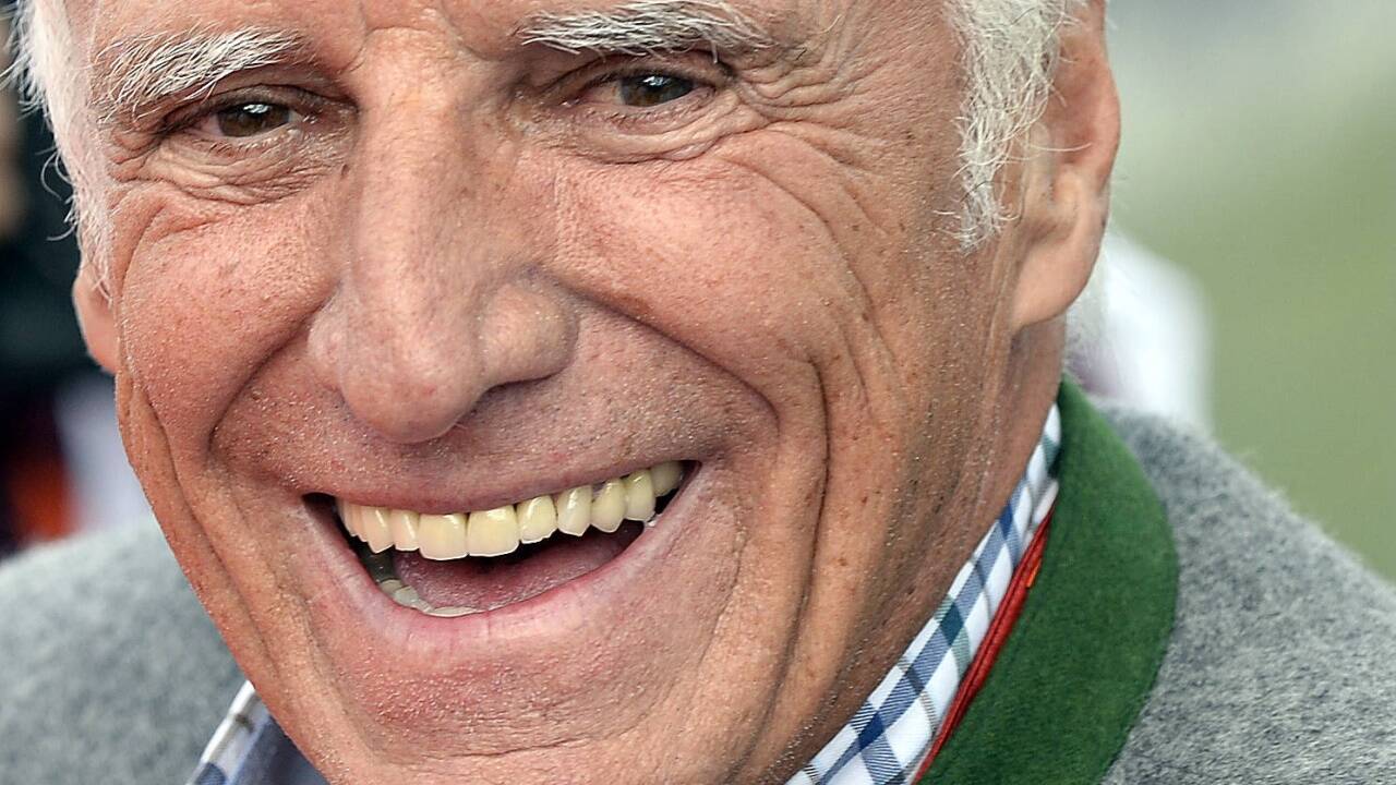 Red-Bull-Chef Dietrich Mateschitz am Samstag, 20. Juni 2015, anl. eines Trainings für das Legendenrennen am Red Bull Ring in Spielberg. 