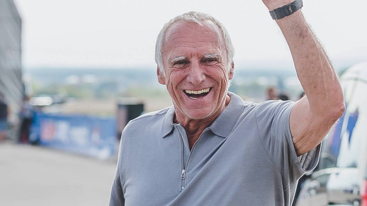 Dietrich Mateschitz, Red Bull Gründer und Eigentümer, am Sonntag, 16. September 2018, während der Siegerehrung zum Red Bull Air Race in Wiener Neustadt. Mateschitz feiert am 20. Mai 2019 seien 75. Geburtstag. 
