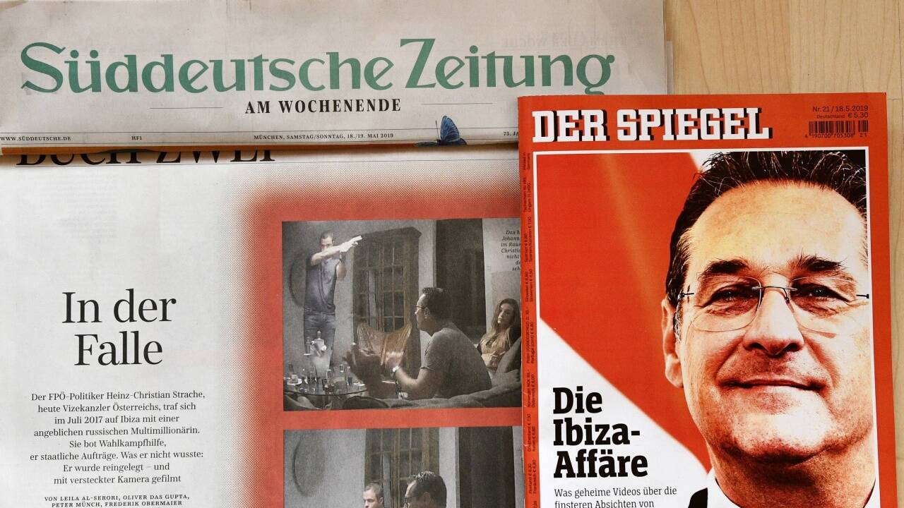 Spiegel und Süddeutsche Zeitung veröffentlichten Teile des Videos am Freitag. 