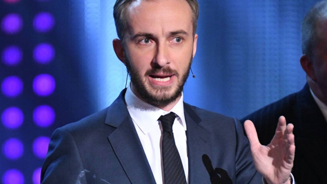 Der deutsche Satiriker Jan Böhmermann. 