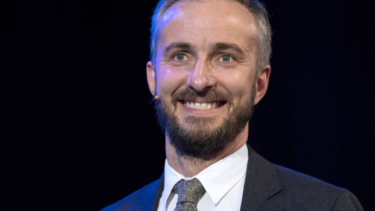 Der deutsche Satiriker Jan Böhmermann. 