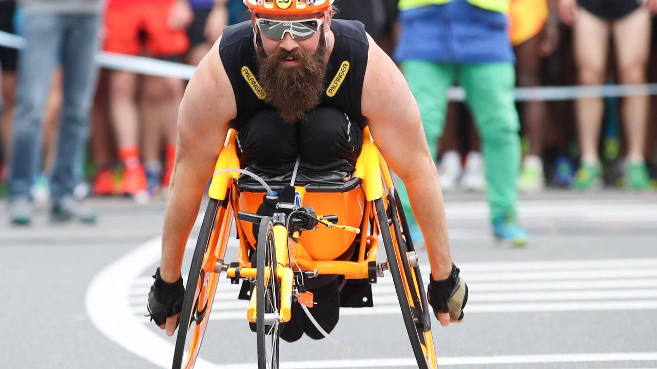 Behindertensport-Ikone Thomas Geierspichler startet in die neue Wettkampfsaison. Behindertensport-Ikone Thomas Geierspichler startet in die neue Wettkampfsaison.