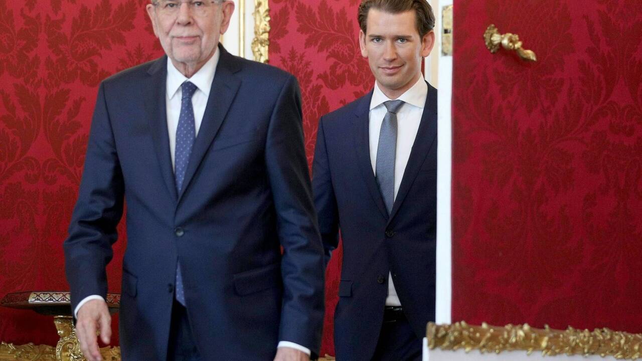 Hinter der Tapetentüre in der Wiener Hofburg beraten Bundespräsident Alexander van der Bellen und Bundeskanzler Sebastian Kurz über das weitere Vorgehen. Wer unterstützt sie dabei? Hinter der Tapetentüre in der Wiener Hofburg beraten Bundespräsident Alexander van der Bellen und Bundeskanzler Sebastian Kurz über das weitere Vorgehen. Wer unterstützt sie dabei?
