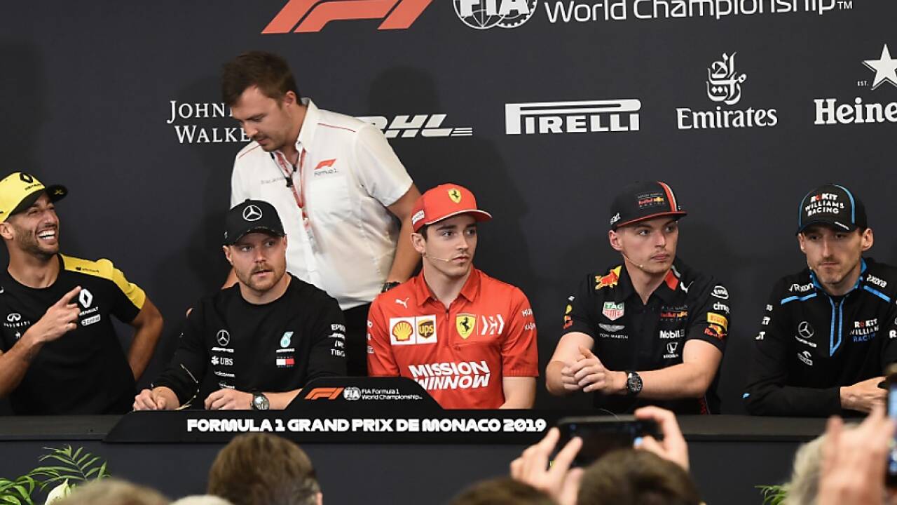 Pressekonferenz vor dem Rennen in Monte Carlo 