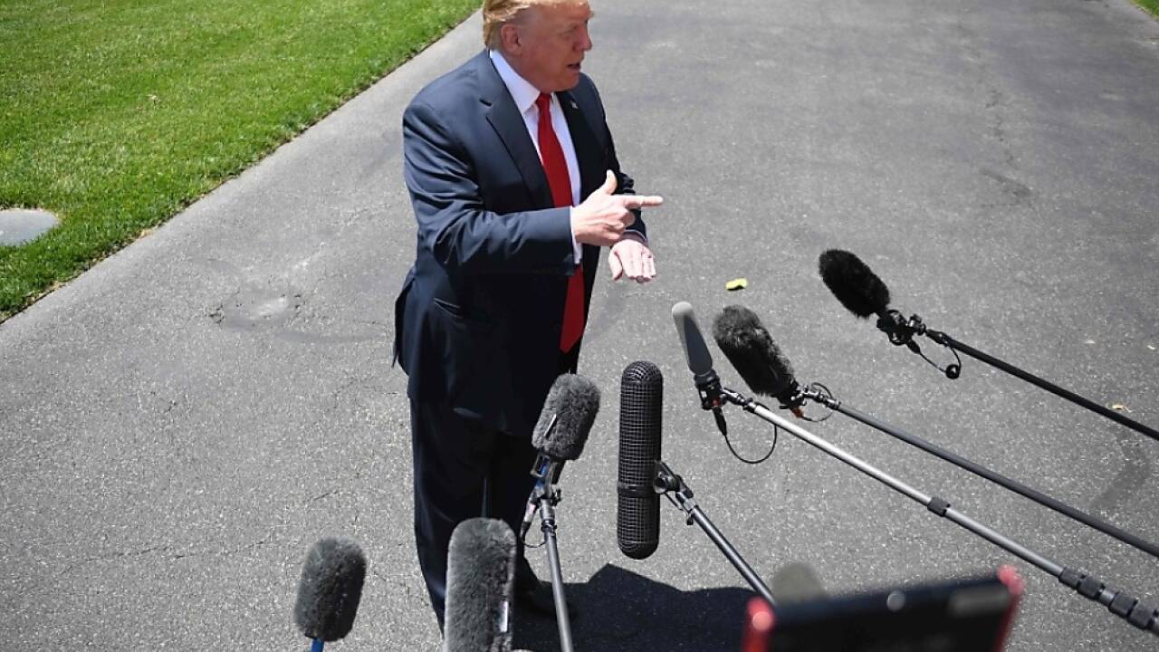 Trump spricht von 'Vorsichtsma§nahme' 