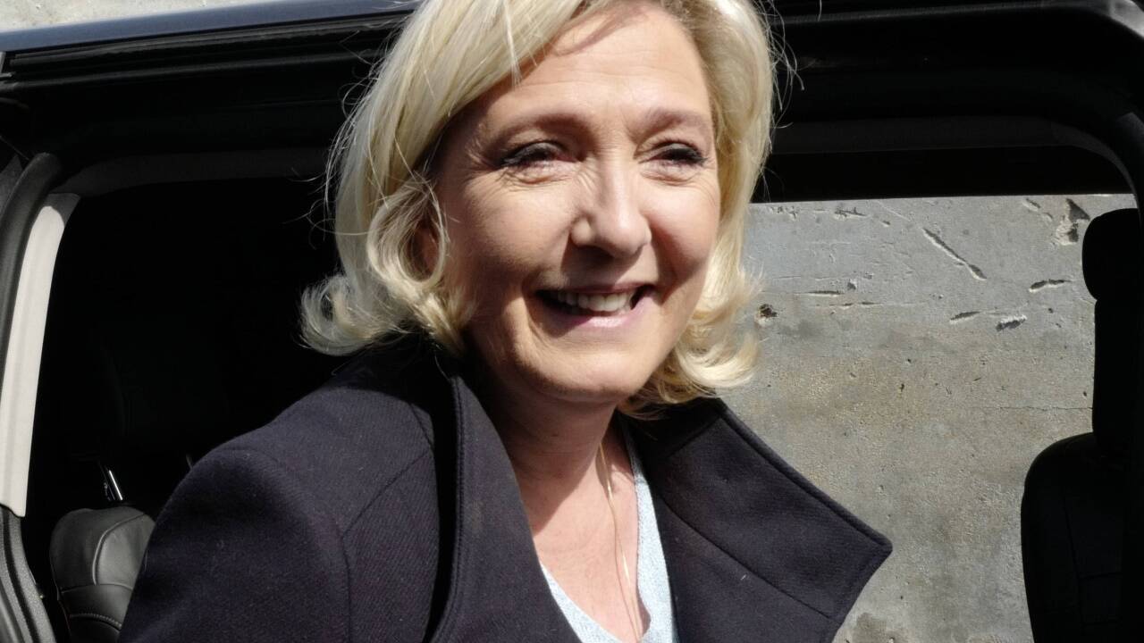 Marine Le Pen.  Marine Le Pen.
