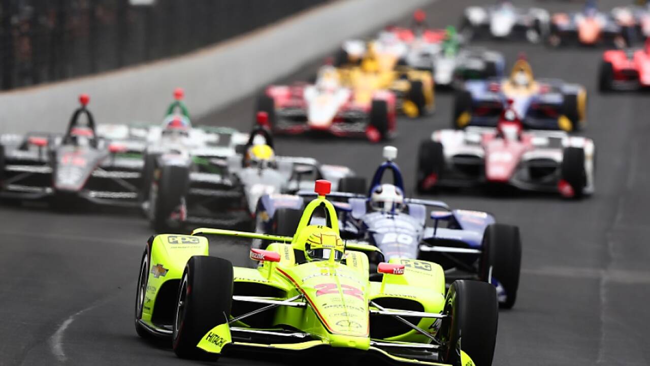 Pagenaud war aus der Pole Position gestartet  Pagenaud war aus der Pole Position gestartet