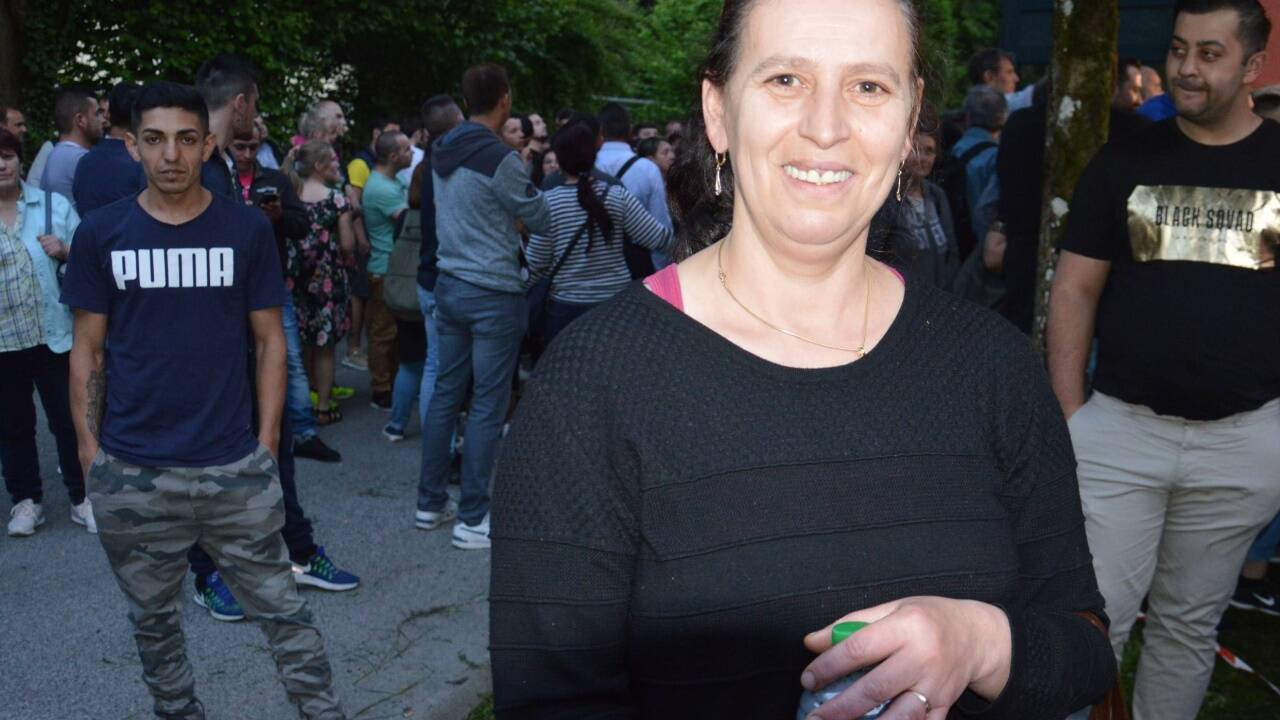 Adriana Vitan ist über eine Stunde aus Reit im Winkl in Bayern angereist – musste aber ebenfalls unverrichteter Dinge wieder heimreisen.  