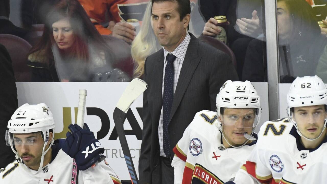Rob Tallas ist seit zehn Jahren Tormanntrainer der Florida Panthers. 