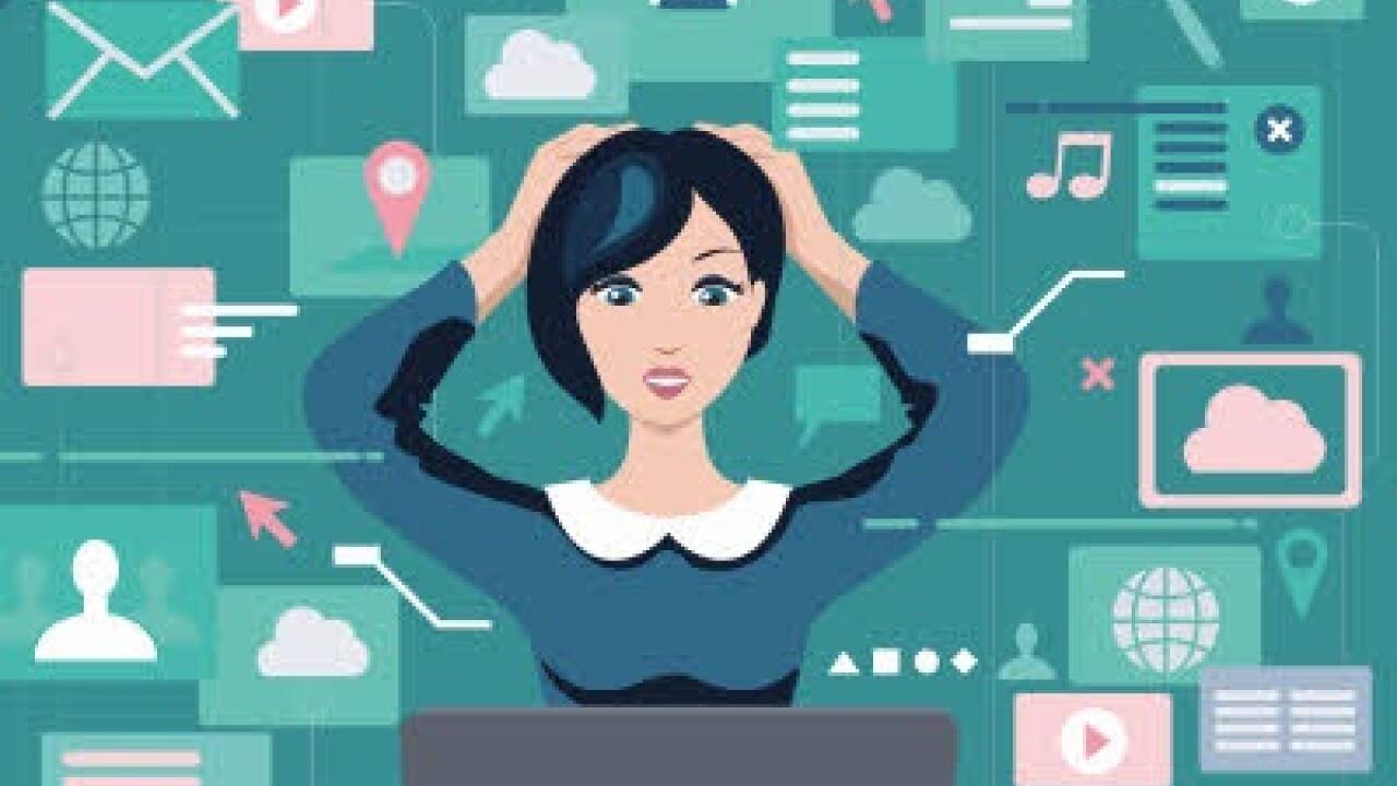 Um auf dem Laufenden zu bleiben und aktuell zu sein, werden ständig die sozialen Netzwerke gecheckt. Um auf dem Laufenden zu bleiben und aktuell zu sein, werden ständig die sozialen Netzwerke gecheckt.