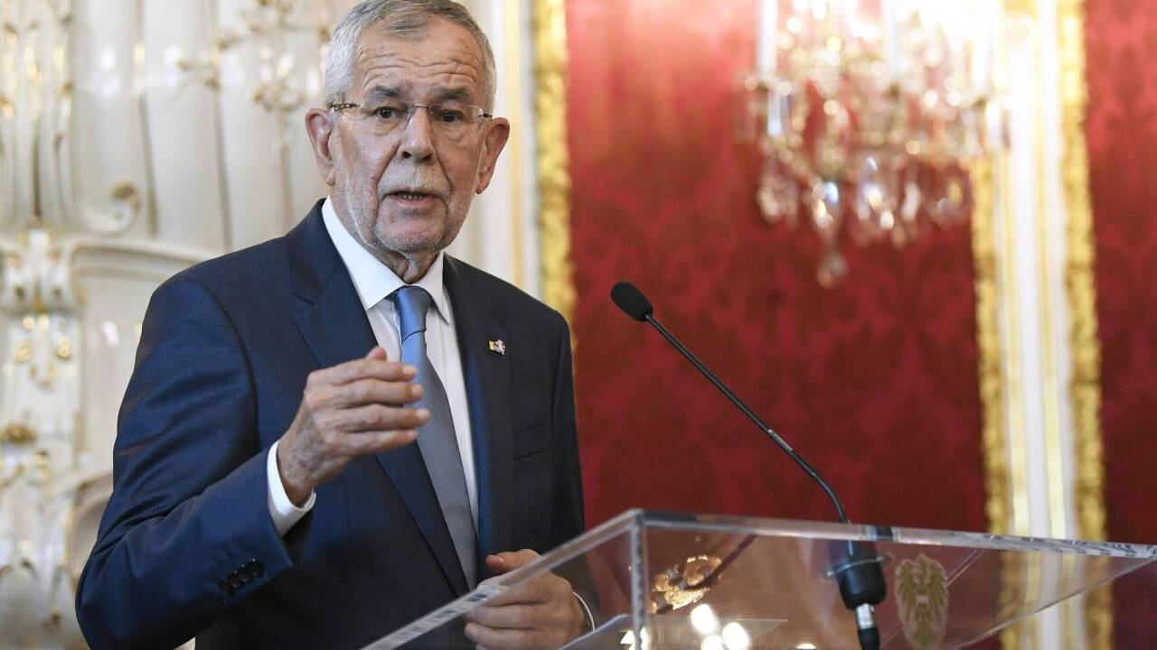 Bundespräsident Alexander Van der Bellen. 