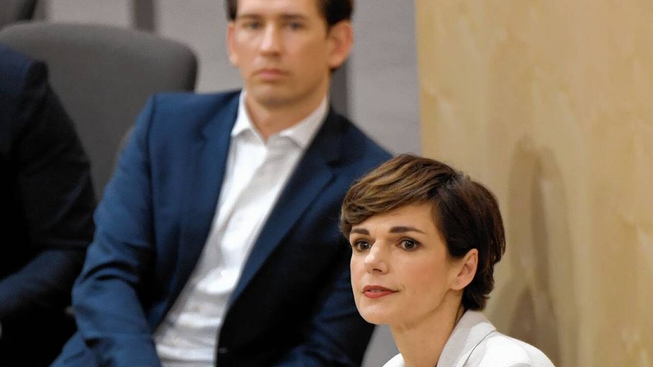 Sebastian Kurz und Pamela Rendi-Wagner. Sebastian Kurz und Pamela Rendi-Wagner.