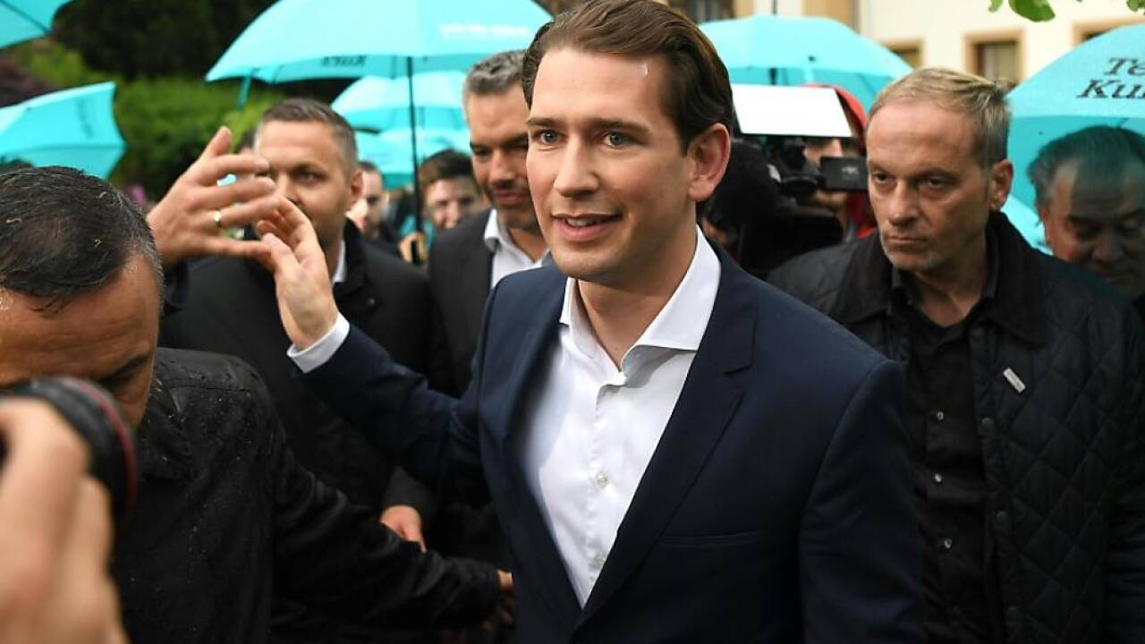 Die Umfragewerte für Kanzler Kurz sind hervorragend 