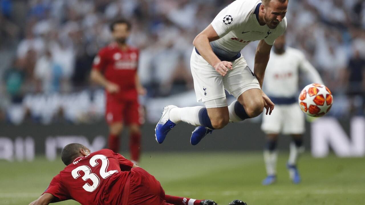 Tottenham-Stürmer Harry Kane (oben) machte kaum einen Stich. 