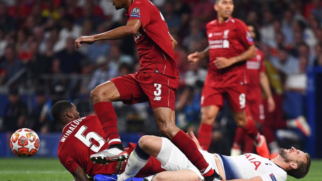 Auch Liverpools Fabinho ließ nicht viel zu. 