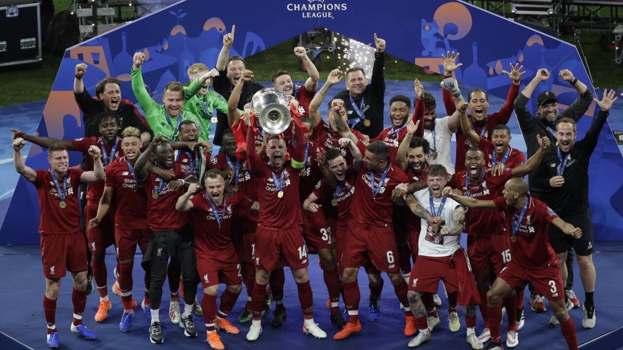Mit einem 2:0-Sieg über Tottenham hat sich Liverpool zum zweiten Mal die Champions-League-Trophäe gesichert. 