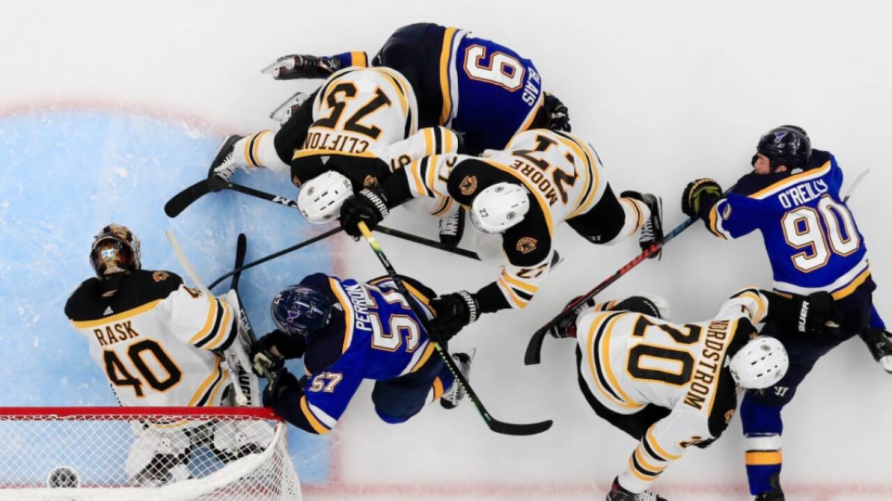 Duell Nummer drei ging an die Boston Bruins  Duell Nummer drei ging an die Boston Bruins