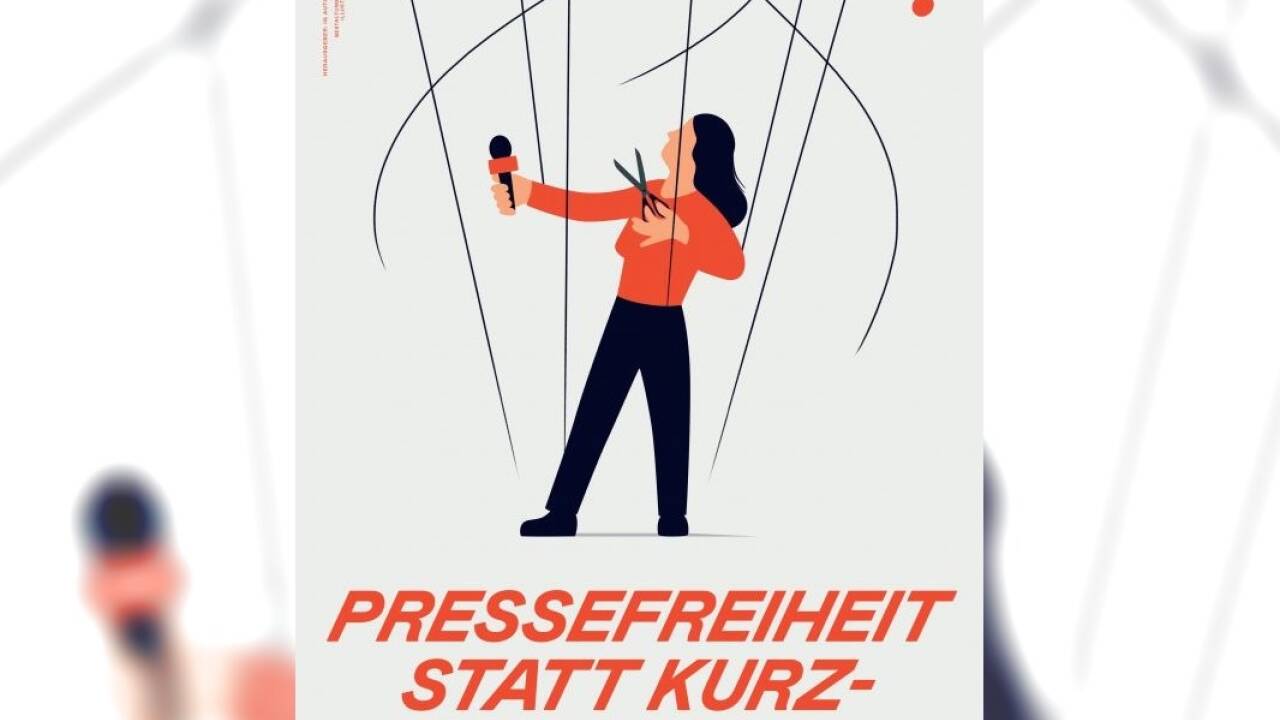 Sujets der Kampagne von „Wir für den ORF“. 