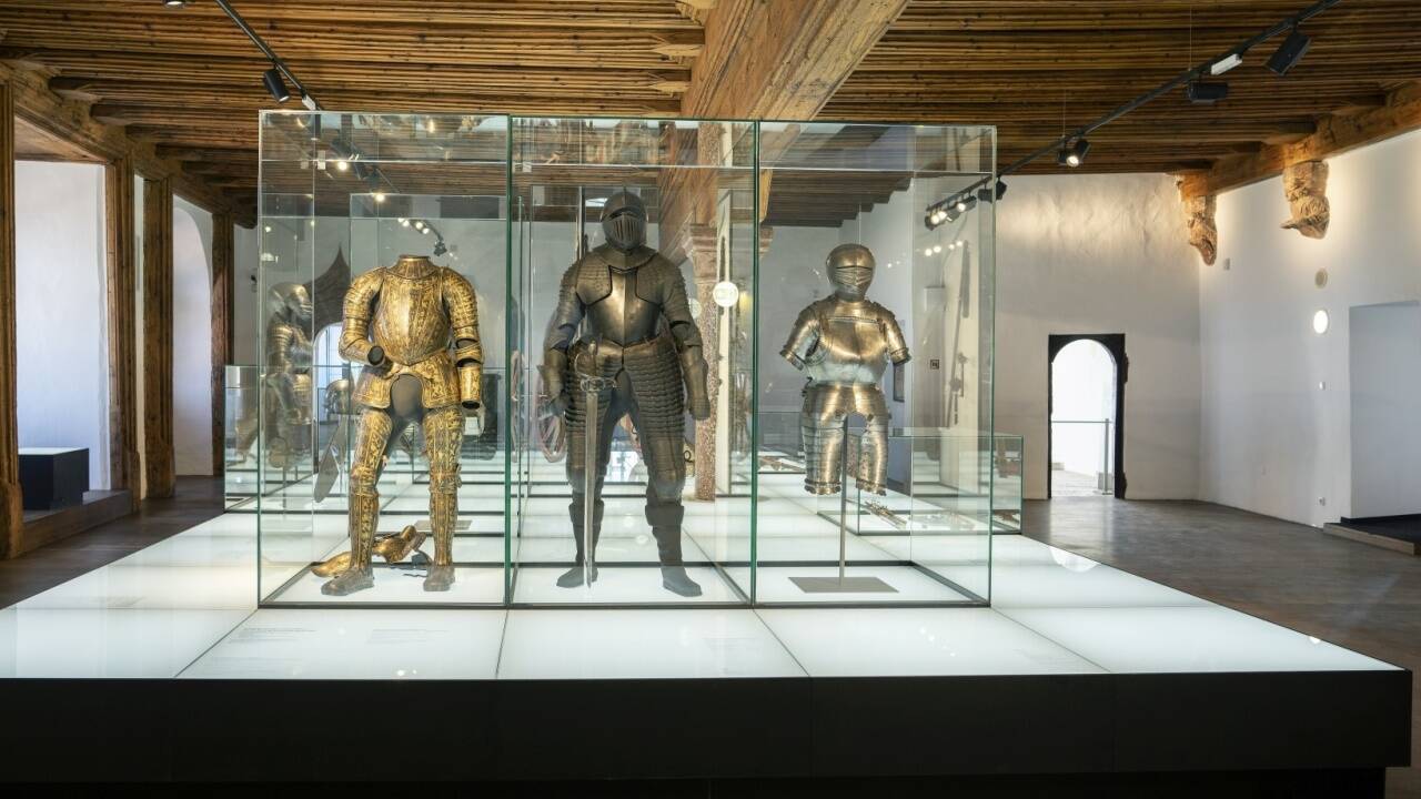 Modell der Salzburger Festung, angefertigt von Lois Renner für die neue Dauerausstellung. Modell der Salzburger Festung, angefertigt von Lois Renner für die neue Dauerausstellung.