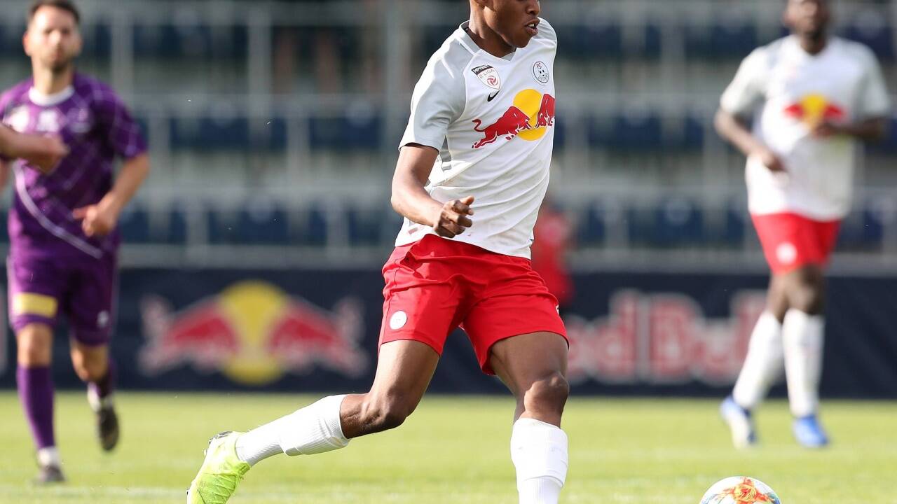 Dreifach-Torschütze Adam u Junior.  