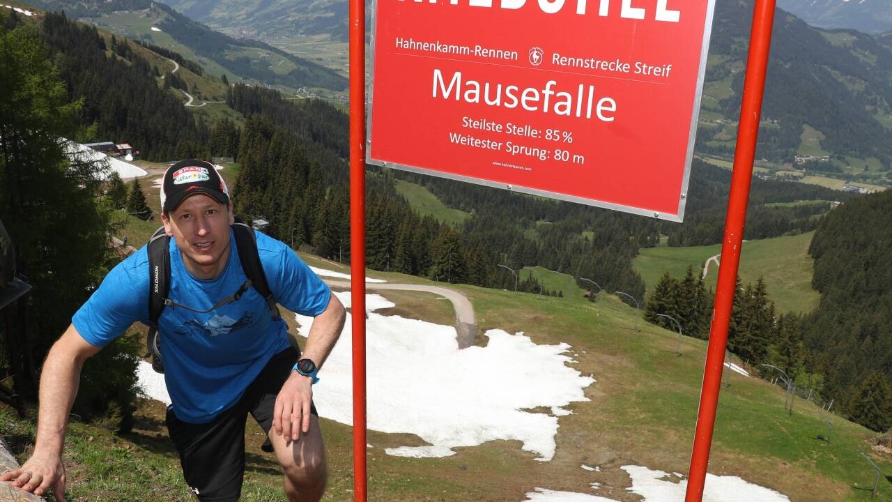 Am Rande eines Abgrunds? Hannes Reichelt am Mittwoch (5. Juni 2019) bei einem Medientermin in Kitzbühel. Am Rande eines Abgrunds? Hannes Reichelt am Mittwoch (5. Juni 2019) bei einem Medientermin in Kitzbühel.