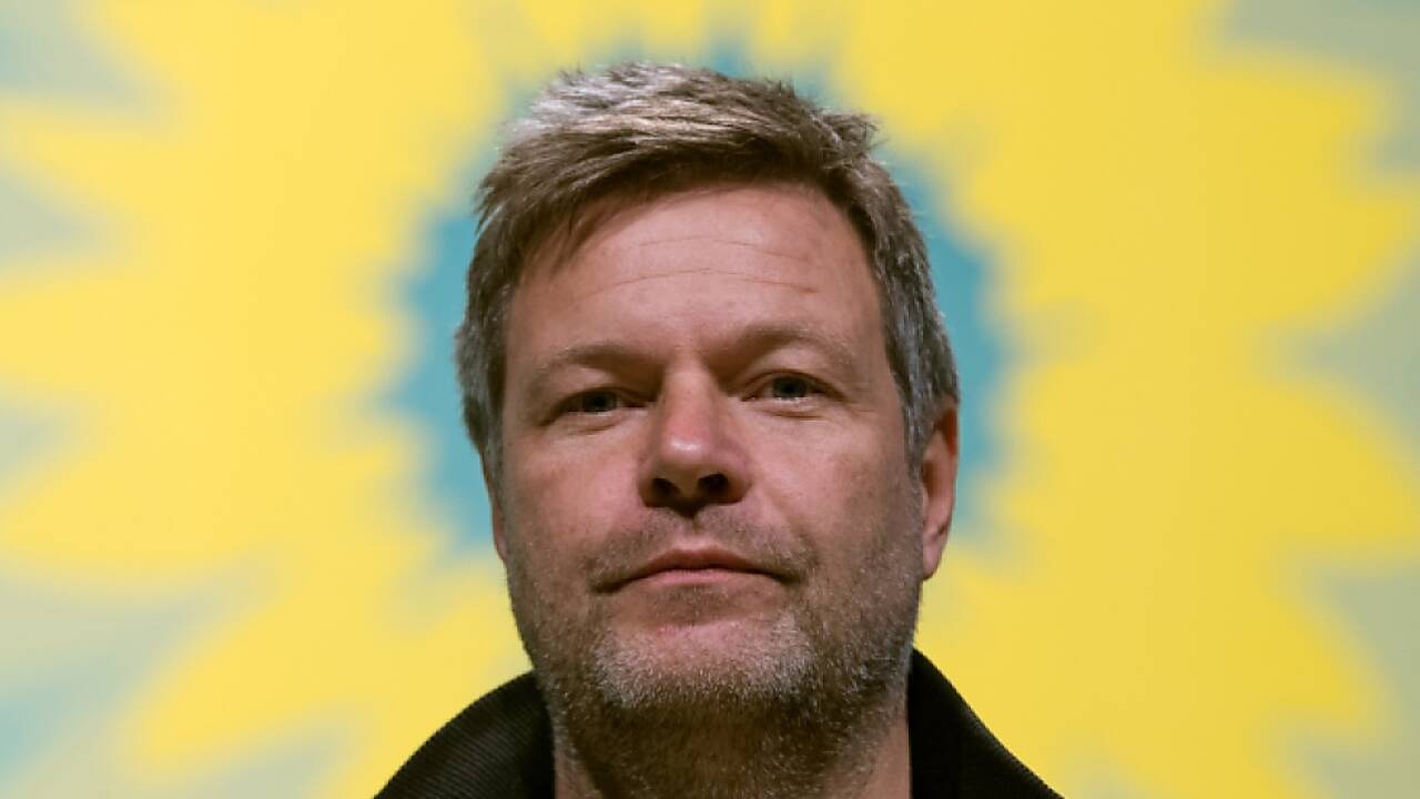 Robert Habeck, der Bundesvorsitzende der Grünen in Deutschland 
