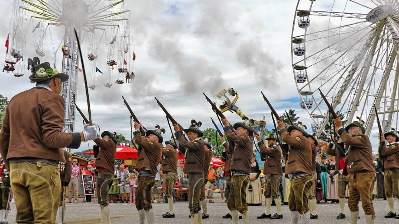 Impressionen der Dult-Eröffnung. 