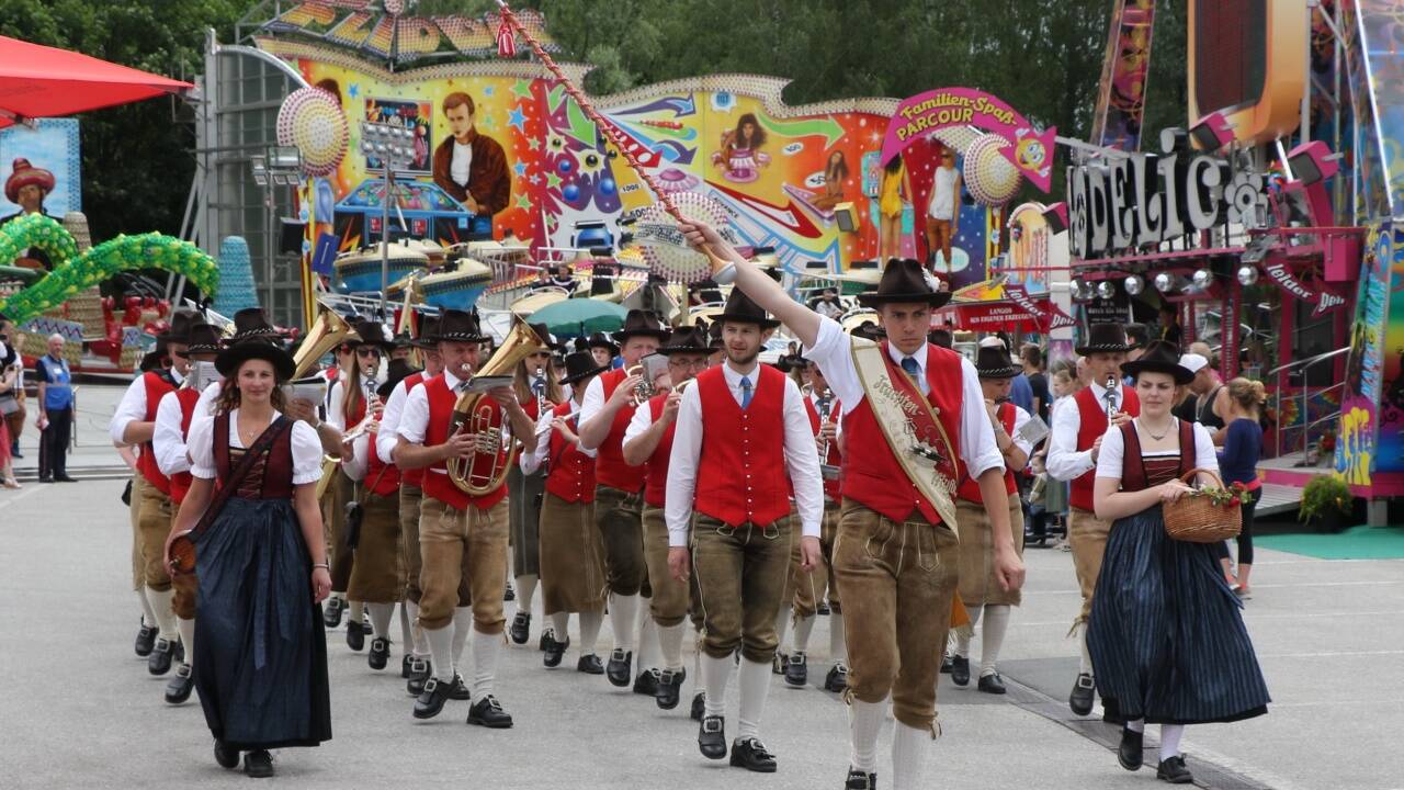 Impressionen der Dult-Eröffnung. 