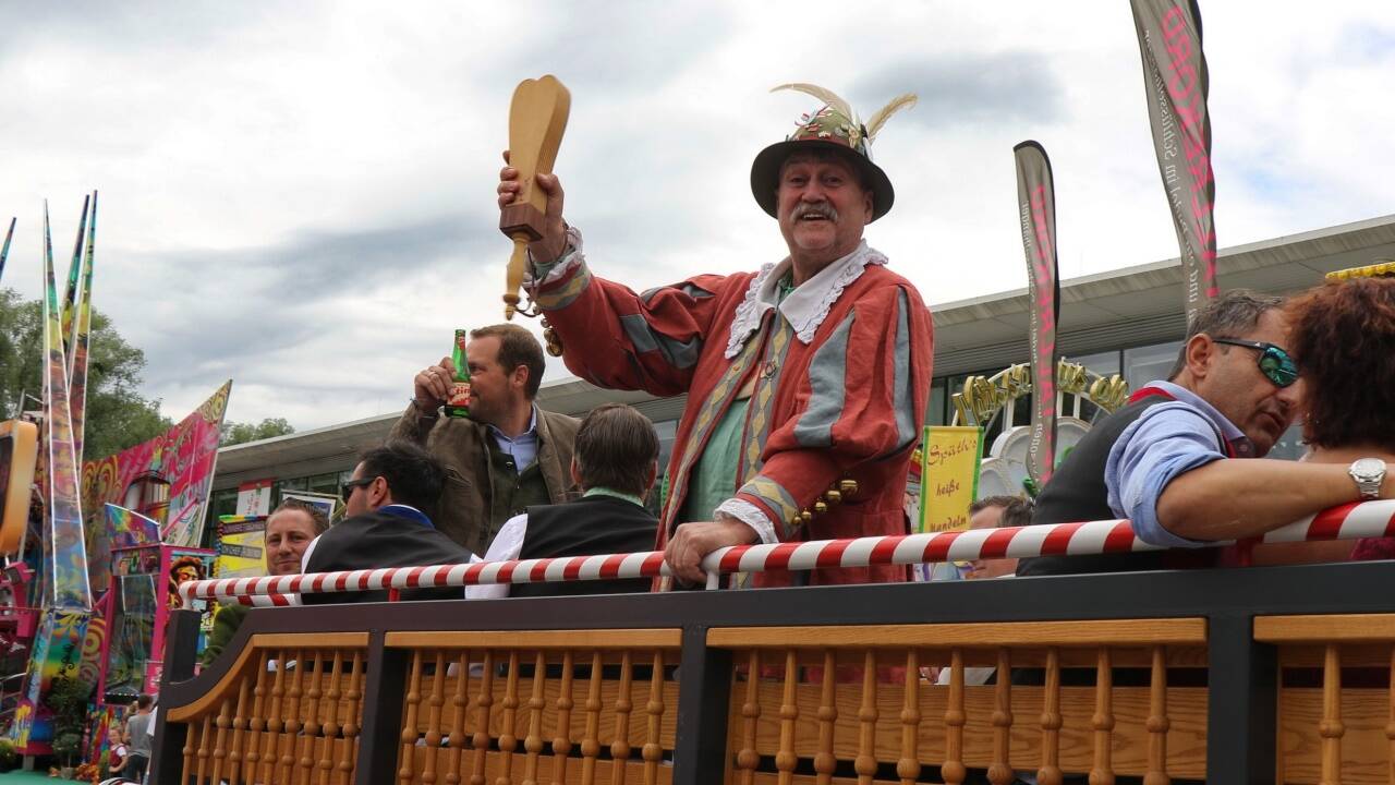 Impressionen der Dult-Eröffnung. 