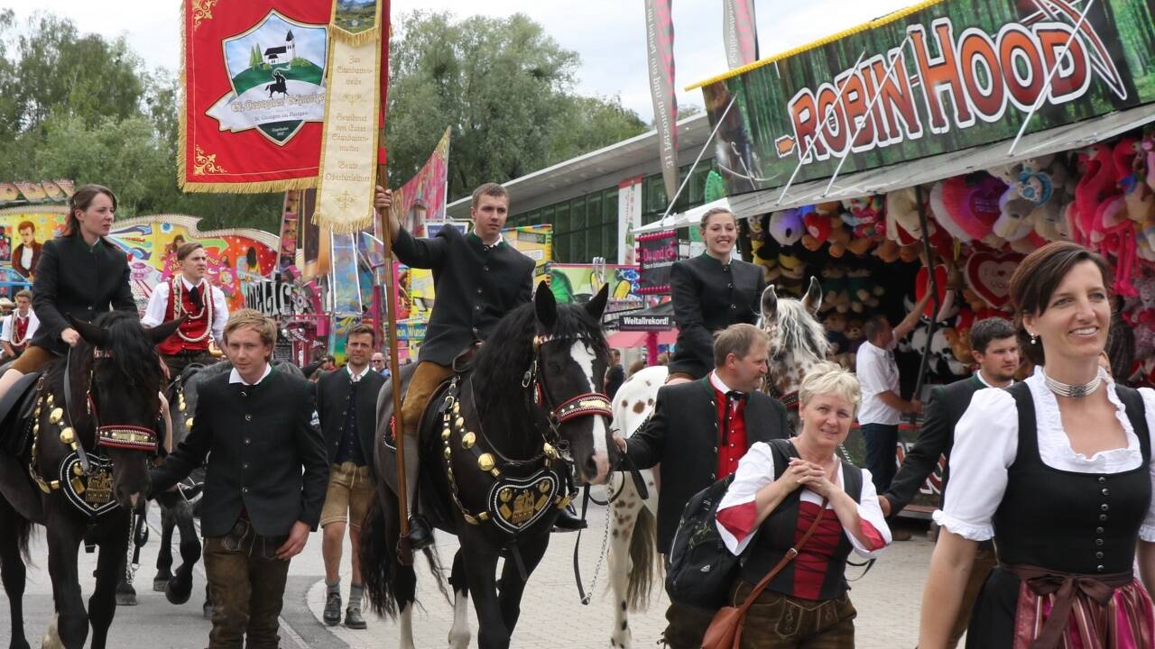 Impressionen der Dult-Eröffnung. 