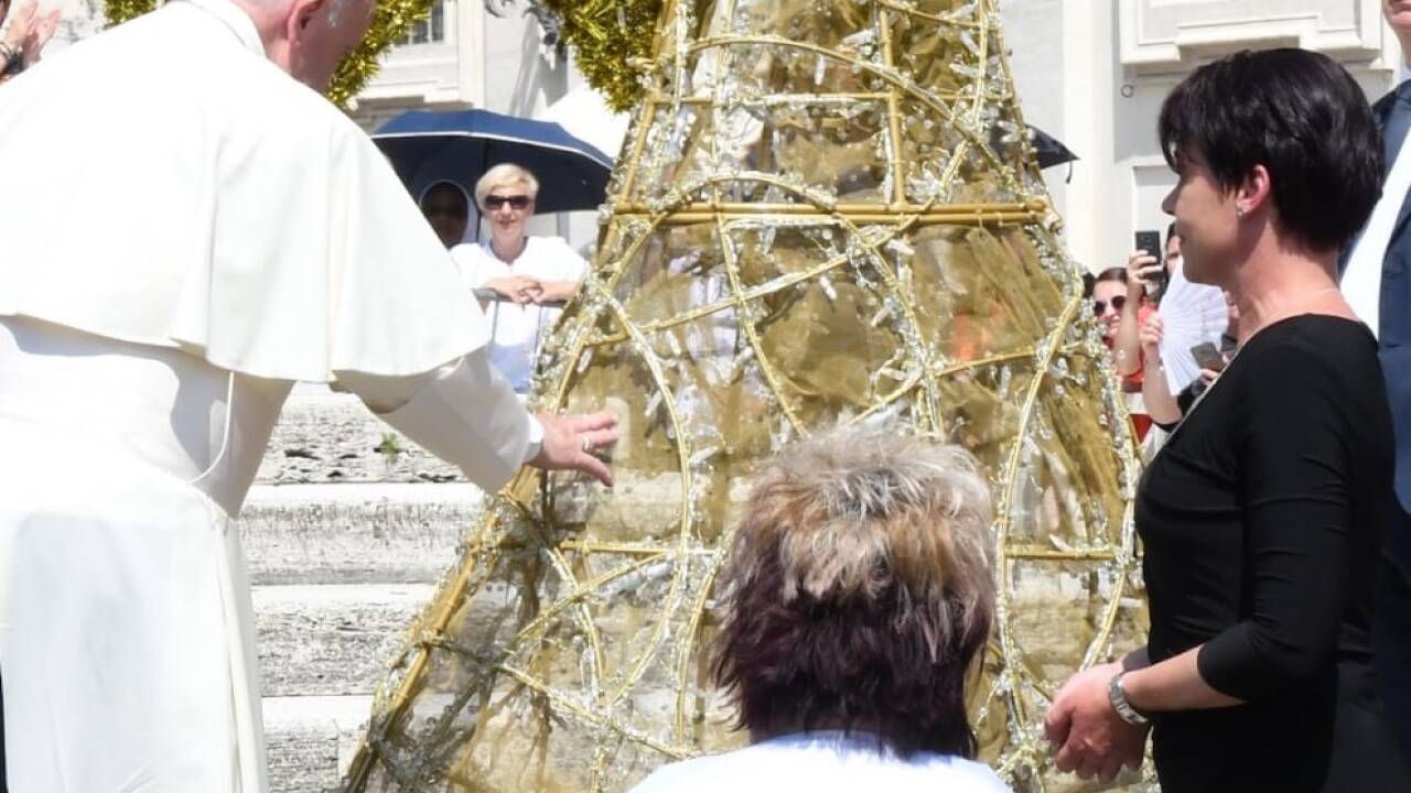 Hengl zu Besuch in Rom. 